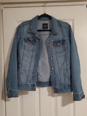 Cavalini Light Wash Blue Denim Jacket for Men